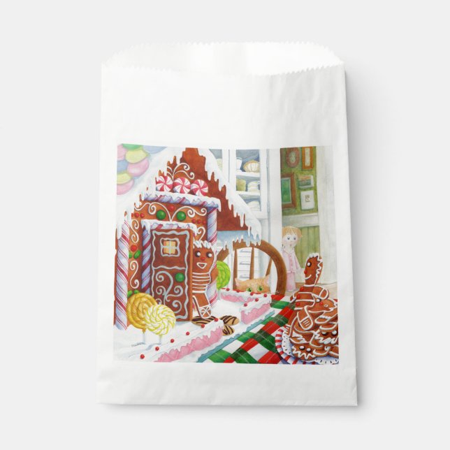 GINGERBREAD SURPRISE Favor Bag (Front)