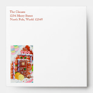 GINGERBREAD SURPRISE Square Envelope 