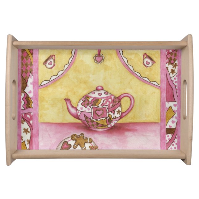 Gingerbread Tea Tray (Front)