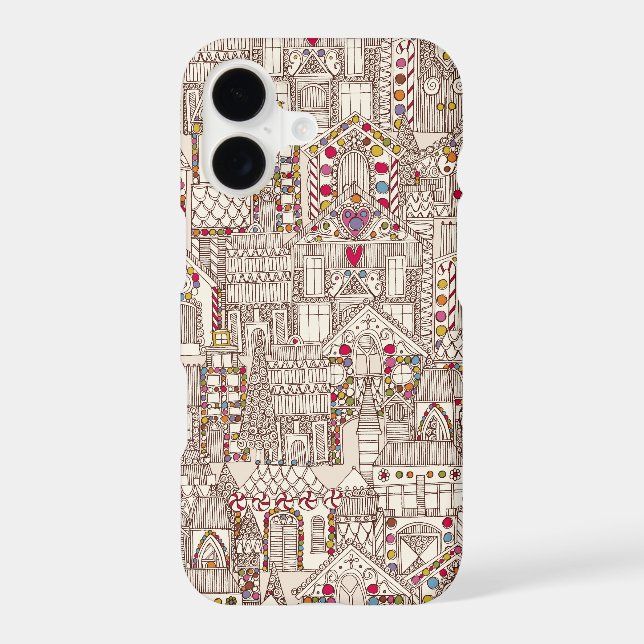 gingerbread town Case-Mate iPhone case (Back)