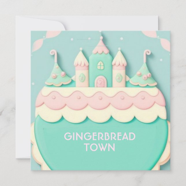 Gingerbread Town/Magnet (Front)
