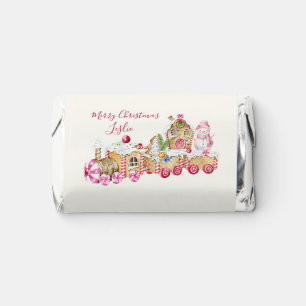 Gingerbread Train Christmas Presents Hershey's Miniatures