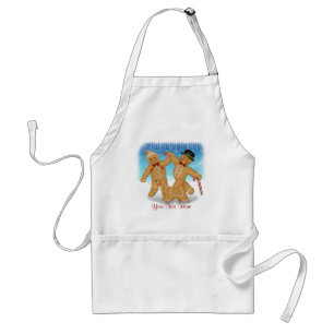Gingerbread  Trio Adult Apron
