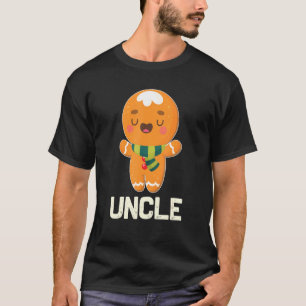 Gingerbread Uncle Funny Cute Cookie Christmas Shir T-Shirt