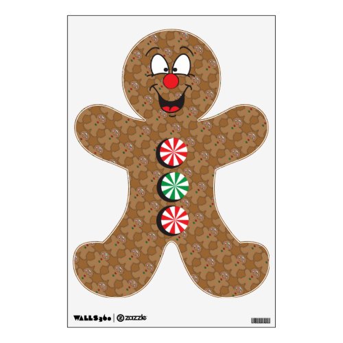 Gingerbread Wall Decal