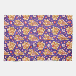 Gingerbread Whimsy Kitchen Towel
