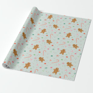 Pastel Candy Marshmallow Sweet Treat Cute Food Wrapping Paper