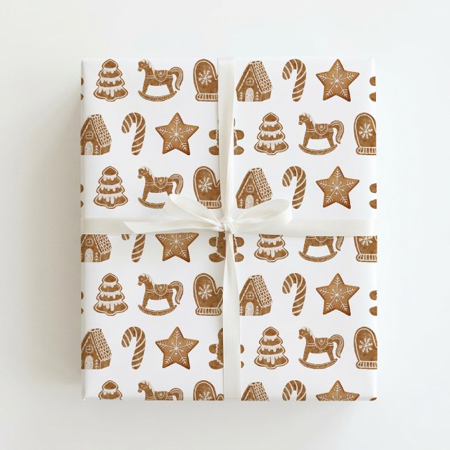Gingerbread  wrapping paper (Creator Uploaded)