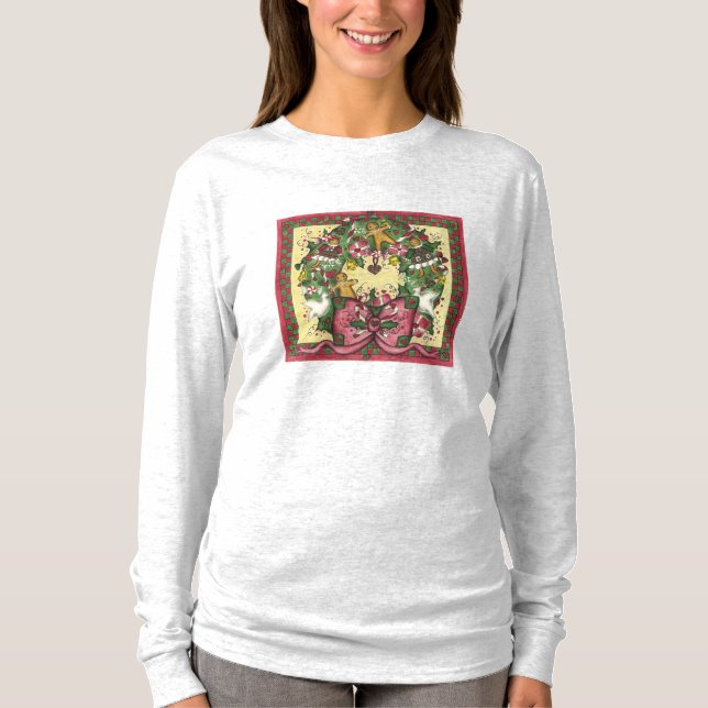 Gingerbread Wreath Shirt (Front)