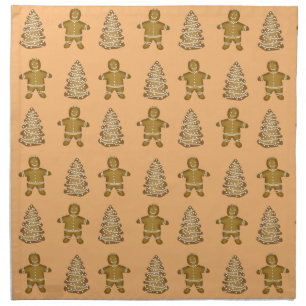 Gingerbreads    cloth napkin