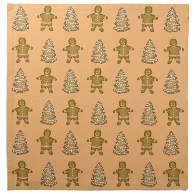 Gingerbreads    cloth napkin (Front)