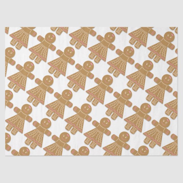 Gingerbreads Tissue Paper (Front)