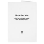 Gingerdead Man (acid) Cards (Back)