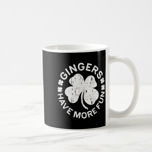Gingers Have More Fun Shirt Men Women Kids St Patr Coffee Mug (Right)