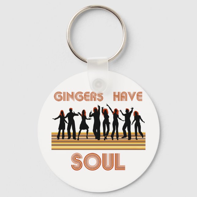 Gingers have Souls Train Keychain (Front)