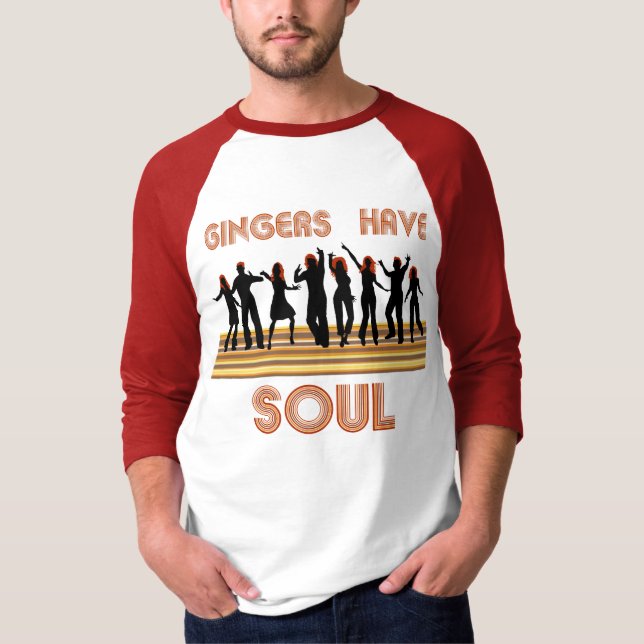 Gingers have Souls Train T-Shirt (Front)