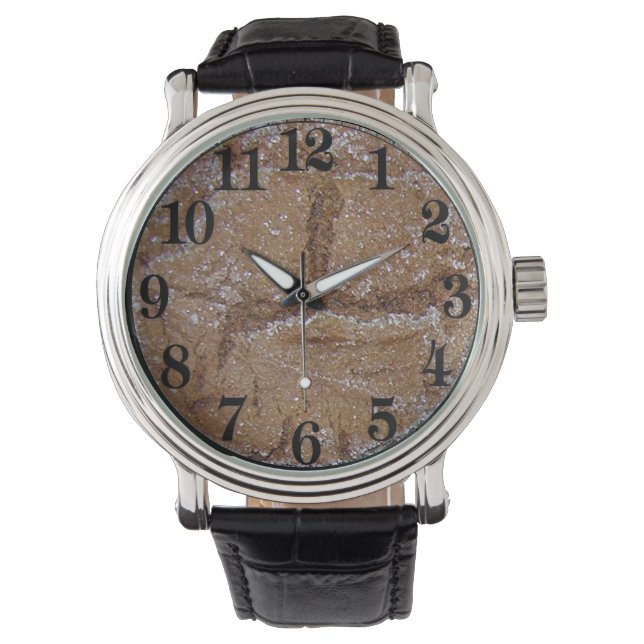 Gingersnap Cookie Fun Novelty Watch (Front)