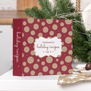 Gingersnap Holiday Recipe Binder