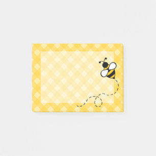 Gingham Bee Kitchen School Post It Notes Gift