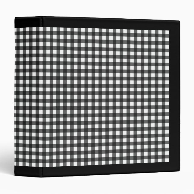Gingham Binder (Front/Spine)