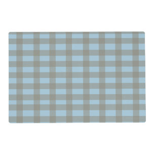 Gingham Blue Placemat