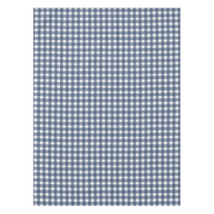 Gingham Charm Navy Tablecloth