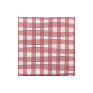 Gingham Charm Red Cloth Napkin