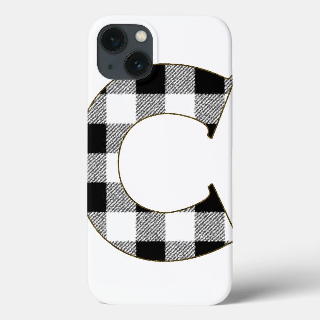 Gingham Check C Case-Mate iPhone Case (Back)