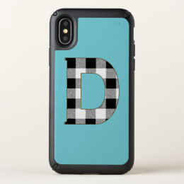 Gingham Check D Speck iPhone X Case