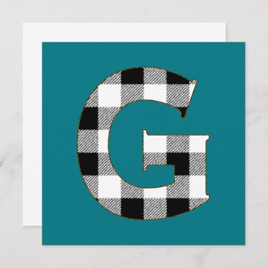 Gingham Check G (Front/Back)