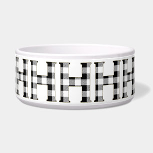 Gingham Check H Bowl