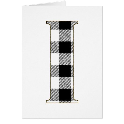 Gingham Check I Cards (Front)