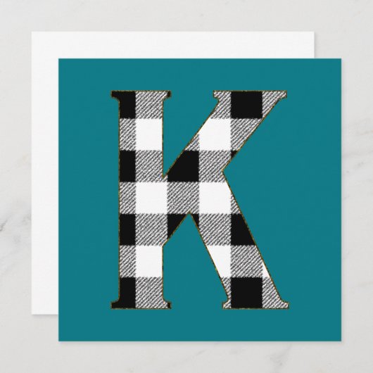 Gingham Check K (Front/Back)