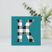 Gingham Check K (Standing Front)