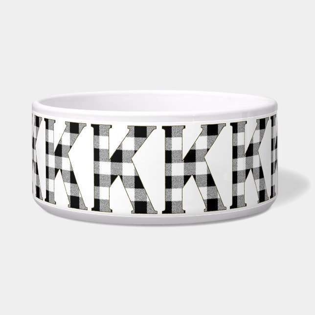Gingham Check K Bowl (Right)