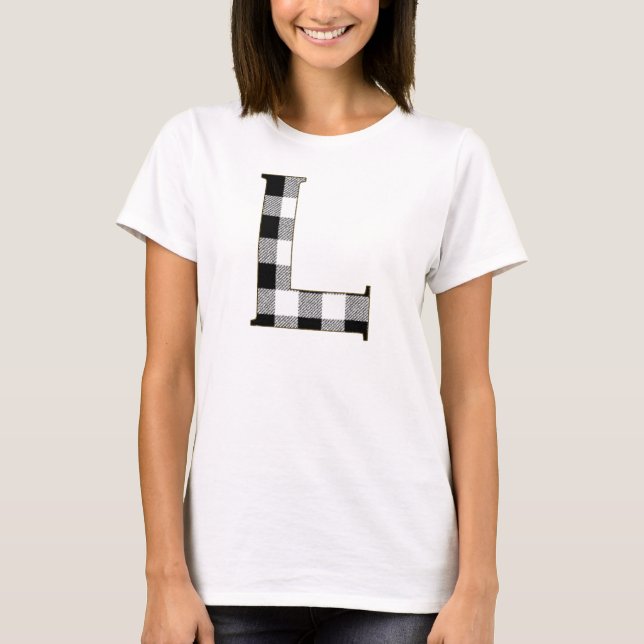 Gingham Check L T-Shirt (Front)