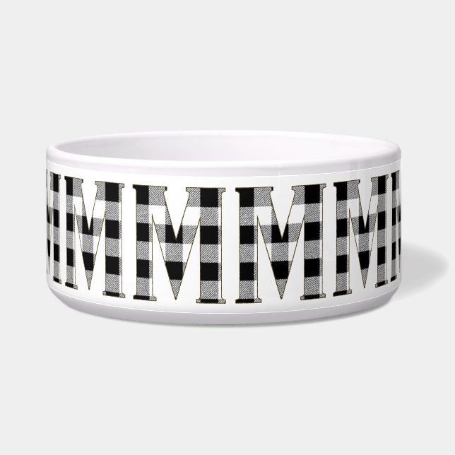 Gingham Check M Bowl (Right)