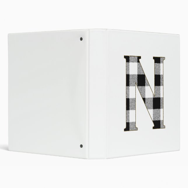 Gingham Check N Binder (Background)
