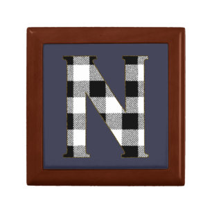 Gingham Check N Gift Box
