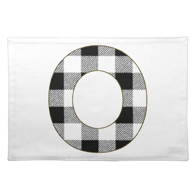 Gingham Check O Placemat (Front)