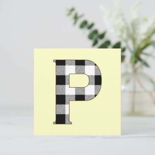 Gingham Check P (Standing Front)