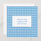 Gingham Check Pattern (Front/Back)