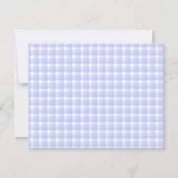 Gingham Check Pattern. Light Blue & White. by Graphics_By_Metarla at Zazzle
