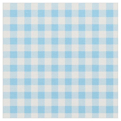 Gingham Check Print Fabric