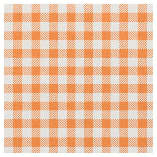 Gingham Check Print Fabric