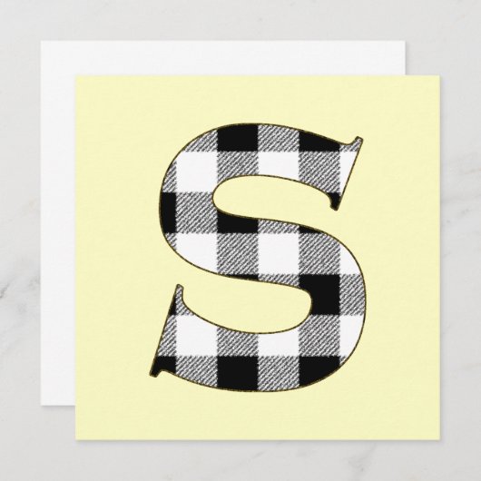 Gingham Check S (Front/Back)