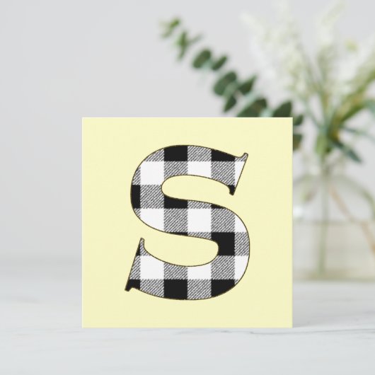 Gingham Check S (Standing Front)