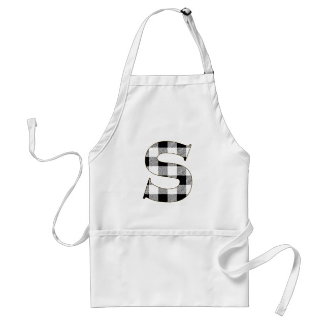 Gingham Check S Adult Apron (Front)