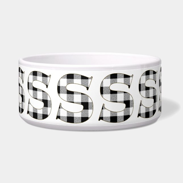 Gingham Check S Bowl (Right)