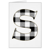 Gingham Check S Cards (Front)